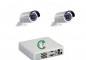 Trọn gói 2 mắt camera chất lượng cao Hikvision 1MB