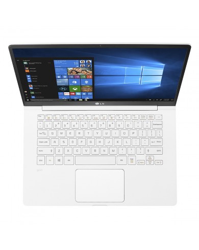 Laptop LG Gram 14ZD980-G.AX52A5 (i5-8250U/8GB/256Gb SSD/14FHD/VGA ON/Dos/White) Chính hãng