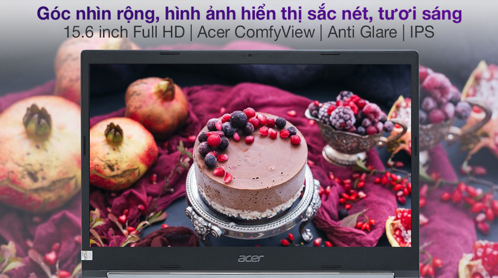 Acer Aspire 7 A715 41G R150 R7 3750H (NH.Q8SSV.004.) - Màn hình