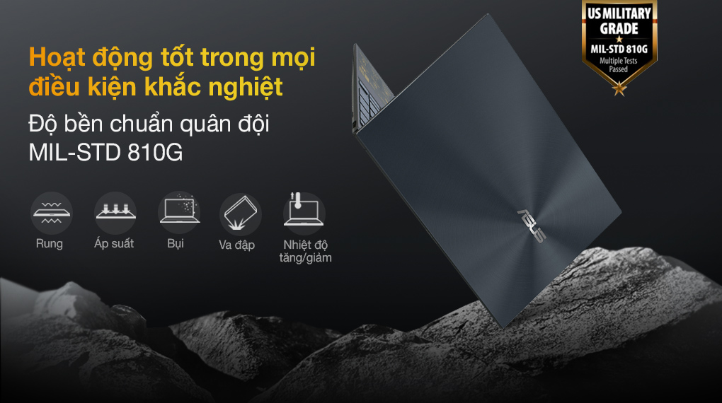 ASUS ZenBook UX425EA i7 1165G7 (KI439T) - Bền bỉ