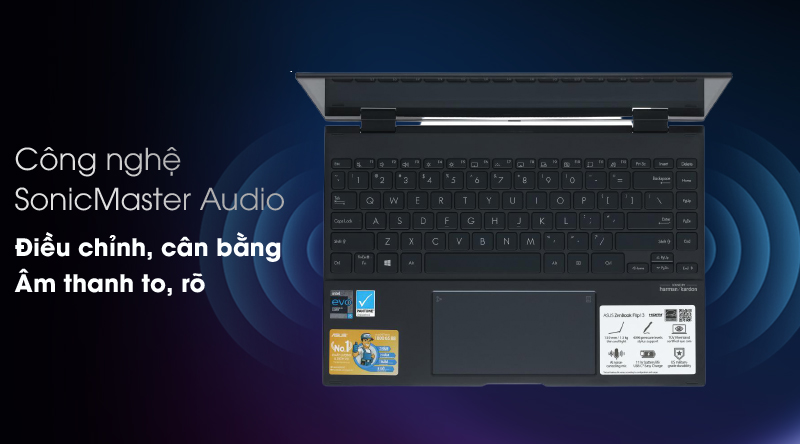 ASUS ZenBook Flip 13 i5 (HP130T) - Âm thanh