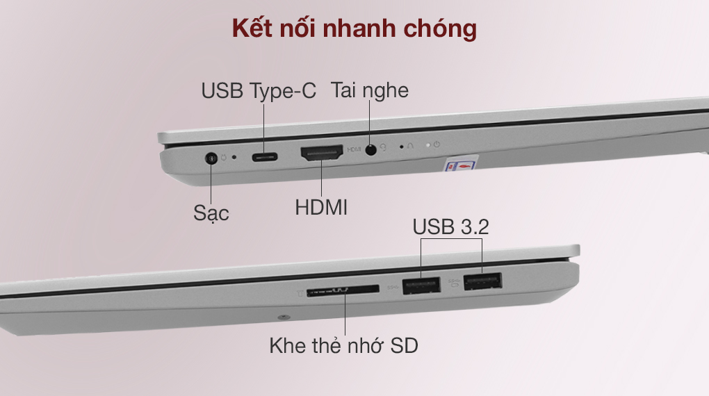 Lenovo IdeaPad 5 14ITL05 i7 1165G7 (82FE00KNVN) -Kết nối