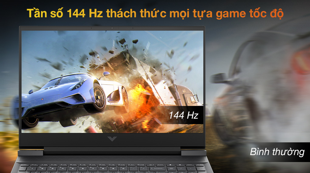 HP Gaming VICTUS 16 e0177AX R5 5600H (4R0U9PA) -Tần số quét