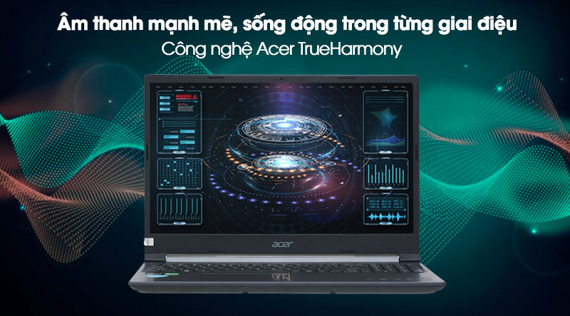 Máy tính xách tay Acer Aspire 7 A715 42G R4ST R5 (NH.QAYSV.004) -Audio